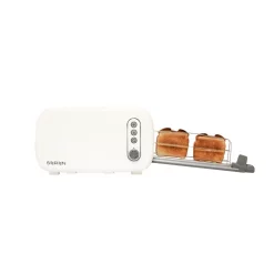 Toasters BergHOFF Seren 2-Slice Cream Long Slot Toaster 8 Toasters BergHOFF Seren 2-Slice Cream Long Slot Toaster -MegaChef Sales Shop cream berghoff pop up toasters 2212320 1f 1000