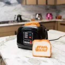 Toasters Uncanny Brands Star Wars Empire Collection 2-Slice Darth Vader Toaster -MegaChef Sales Shop darth vader uncanny brands pop up toasters tste em srw vad 44 1000