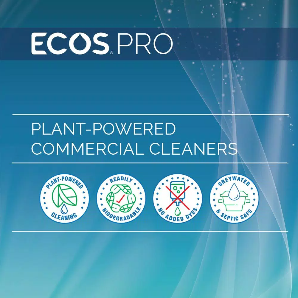 Floor Cleaning Products ECOS Pro 128 Oz. Neutral Floor Cleaner Lemon-Sage 1:128 Concentrate 6 Floor Cleaning Products ECOS Pro 128 Oz. Neutral Floor Cleaner Lemon-Sage 1:128 Concentrate - Image 6