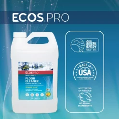 Floor Cleaning Products ECOS Pro 128 Oz. Orange Plus 1:128 Concentrate Floor Cleaner -MegaChef Sales Shop ecos pro floor tile cleaners pl9448 04 4f 1000