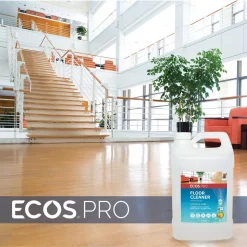 Floor Cleaning Products ECOS Pro 128 Oz. Floor Cleaner -MegaChef Sales Shop ecos pro floor tile cleaners pl9725 04 31 1000