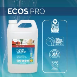 Floor Cleaning Products ECOS Pro 128 Oz. Floor Cleaner -MegaChef Sales Shop ecos pro floor tile cleaners pl9725 04 4f 1000