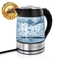Tailgating Small Appliances MegaChef 1.8 L Glass And Stainless Steel Electric Tea Kettle 13 Tailgating Small Appliances MegaChef 1.8 L Glass And Stainless Steel Electric Tea Kettle -MegaChef Sales Shop glass and stainless steel megachef electric kettles 98596270m 4f 1000