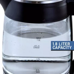 Tailgating Small Appliances MegaChef 1.8 L Glass And Stainless Steel Electric Tea Kettle 16 Tailgating Small Appliances MegaChef 1.8 L Glass And Stainless Steel Electric Tea Kettle -MegaChef Sales Shop glass and stainless steel megachef electric kettles 98596270m fa 1000