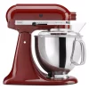 Mixers KitchenAid Artisan 5 Qt. 10-Speed Cinnamon Gloss Stand Mixer With Flat Beater, 6-Wire Whip And Dough Hook Attachments
