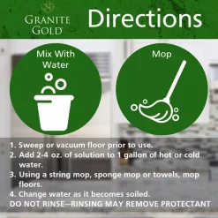 Floor Cleaning Products Granite Gold 32 Oz. Stone And Tile Floor Concentrate Cleaner -MegaChef Sales Shop granite gold floor tile cleaners gg0035 44 1000