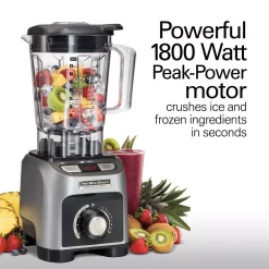 Blenders Hamilton Beach Professional Blender With Programs -MegaChef Sales Shop gray hamilton beach countertop blenders 58850 fa 1000