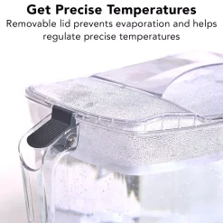 Cookers Tribest Sousvant 12 Qt. Sous Vide Stainless Steel Circulator Slow Cooker -MegaChef Sales Shop gray stainless steel tribest slow cookers sv 101 b 1f 1000