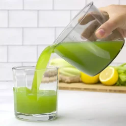 Juicers West Bend Cold Press Juicer Extractor Machine, Masticating Slow Juicer Quiet Motor For Juicing Fruits, Vegetables And Greens -MegaChef Sales Shop gray west bend juicers jc2009sv13 44 1000