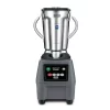 Blenders Waring Commercial CB15 128 Oz. 3-Speed Grey Blender With 3.75 HP And Electronic Touchpad Controls