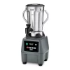 Blenders Waring Commercial CB15 128 Oz. 3-Speed Grey Blender With 3.75 HP And Electronic Touchpad Controls With Spigot