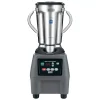 Blenders Waring Commercial CB15 128 Oz. 3-Speed Grey Blender With 3.75 HP And Electronic Touchpad Controls With Timer