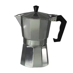 Coffee Makers Home Basics 6-Cup Aluminum Stovetop Espresso Machine -MegaChef Sales Shop grey home basics espresso machines em00328 c3 1000