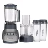 Food Processing Cuisinart Velocity Ultra Trio 3-Cup 3-Speed Gunmetal Gray Food Processor
