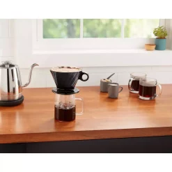 Coffee Makers KitchenAid 2-Cup Pour Over Cone 7 Coffee Makers KitchenAid 2-Cup Pour Over Cone -MegaChef Sales Shop kitchenaid coffee accessories kcm0260ob 1f 1000