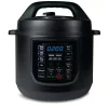 Cookers Magic Chef 9-in-1 6 Qt. Matte Black Electric Multi-Cooker With Recipe Book