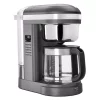 Coffee Makers KitchenAid 12-Cup Drip Grey Coffee Maker With Spiral Showerhead Matte Charcoal