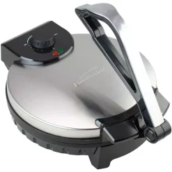 Electric Skillets & Indoor Grills Brentwood 12 In. Nonstick Electric Tortilla Maker -MegaChef Sales Shop metallic brentwood indoor grills ts 129 c3 1000