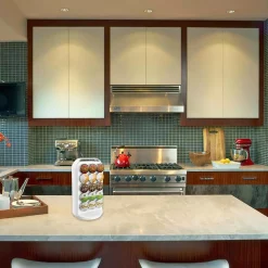 Coffee Makers Mind Reader 30-Capacity White K-Cup Storage And Coffee Pod Carousel -MegaChef Sales Shop mind reader coffee accessories crs02 wht fa 1000