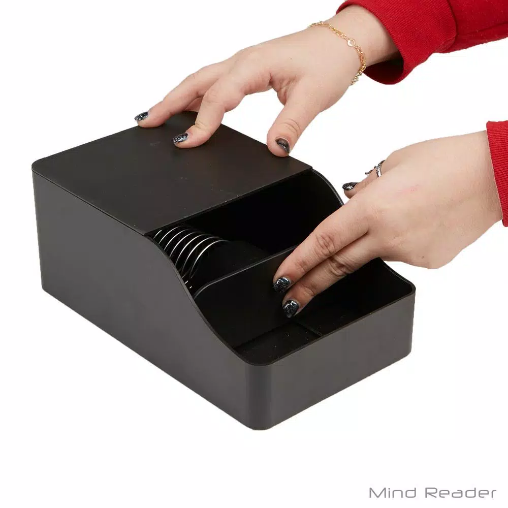 Coffee Makers Mind Reader Black Coffee Sleeve Storage Dispenser 5 Coffee Makers Mind Reader Black Coffee Sleeve Storage Dispenser - Image 5
