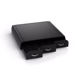 Coffee Makers Mind Reader Anchor 36-Capacity Black K-Cup Storage Drawer -MegaChef Sales Shop mind reader coffee accessories try01 blk 1d 1000
