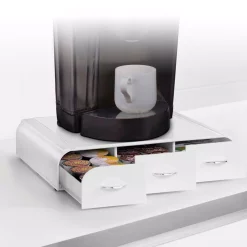 Coffee Makers Mind Reader Anchor 36-Capacity White K-Cup Storage Drawer 9 Coffee Makers Mind Reader Anchor 36-Capacity White K-Cup Storage Drawer -MegaChef Sales Shop mind reader coffee accessories try01 wht 4f 1000