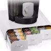 Coffee Makers Mind Reader Anchor 36-Capacity White K-Cup Storage Drawer