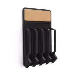 Coffee Makers Mind Reader Mounty 20-Capacity Wall Mounted Black K-Cup Dispenser