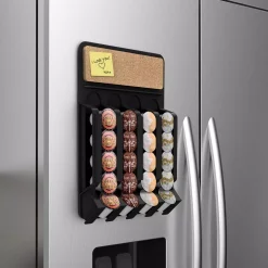 Coffee Makers Mind Reader Mounty 20-Capacity Wall Mounted Black K-Cup Dispenser 8 Coffee Makers Mind Reader Mounty 20-Capacity Wall Mounted Black K-Cup Dispenser -MegaChef Sales Shop mind reader coffee accessories wmnt blk c3 1000