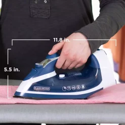 Irons BLACK+DECKER Xpress Steam Iron -MegaChef Sales Shop navy black decker irons icr16x 76 1000