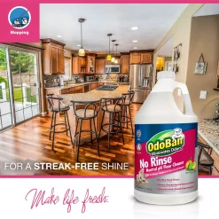 Floor Cleaning Products OdoBan 128 Oz. No-Rinse Neutral PH Floor Cleaner (4-Pack) -MegaChef Sales Shop odoban floor tile cleaners 9361b61 g4 4f 1000