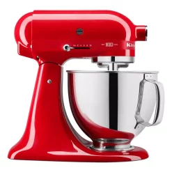 Mixers KitchenAid 100-Year Limited Edition Queen Of Hearts 5 Qt. 10-Speed Passion Red Stand Mixer