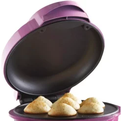 Electric Skillets & Indoor Grills Brentwood Appliances Purple Mini Cupcake Maker -MegaChef Sales Shop pink brentwood appliances indoor grills ts 252 44 1000
