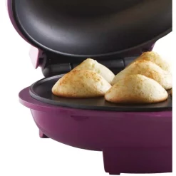 Electric Skillets & Indoor Grills Brentwood Appliances Purple Mini Cupcake Maker -MegaChef Sales Shop pink brentwood appliances indoor grills ts 252 4f 1000
