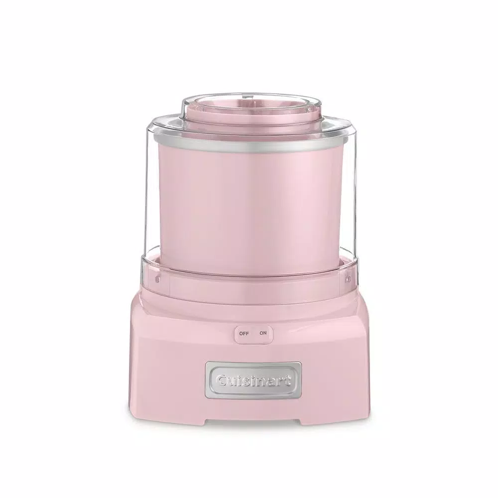 Dessert Makers Cuisinart 1.5 Qt. Pink Frozen Yogurt, Ice Cream And Sorbet Maker 1 Dessert Makers Cuisinart 1.5 Qt. Pink Frozen Yogurt, Ice Cream And Sorbet Maker