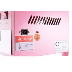 Dessert Makers Great Northern Vortex Commercial Pink Cotton Candy Machine And Cart -MegaChef Sales Shop pink great northern cotton candy machines hwd630295 44 1000