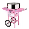 Dessert Makers Great Northern Vortex Commercial Pink Cotton Candy Machine And Cart