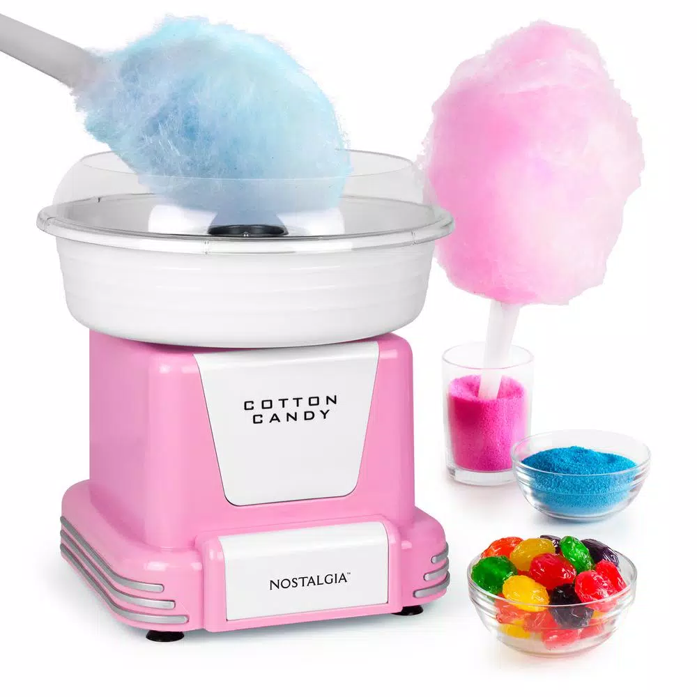 Dessert Makers Nostalgia Retro Hard And Sugar-Free Candy Cotton Candy Maker 1 Dessert Makers Nostalgia Retro Hard And Sugar-Free Candy Cotton Candy Maker
