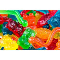 Dessert Makers Nostalgia Multi-Colored Gummy Candy Maker -MegaChef Sales Shop purple nostalgia specialty dessert makers gcm600 76 1000