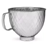 Mixers KitchenAid 5 Qt. Tilt Head Quilted Stainless Steel Bowl