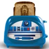 Toasters Uncanny Brands Star Wars Empire Collection 2-Slice R2-D2 Toaster
