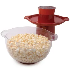Popcorn Machines Presto Hot Air 4 Oz. Red Fountain Popcorn Popper -MegaChef Sales Shop red and clear presto popcorn machines 04868 1f 1000