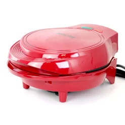 Egg Cookers Better Chef 4-Egg Electric Double Red Omelet Maker