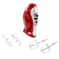 Mixers Better Chef 5-Speed Red Hand Mixer -MegaChef Sales Shop red better chef hand mixers 98585021m 1f 1000
