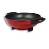 Electric Skillets & Indoor Grills Boyel Living 6.3 In. X 16.9 In. X 13 In. Red 1400-Watt Professional Non-Stick Copper Electric Skillet Jumbo