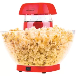 Popcorn Machines Brentwood Appliances 1200-Watt 196 Oz. Red Hot-Air Popcorn Machine -MegaChef Sales Shop red brentwood appliances popcorn machines pc 490r 31 1000