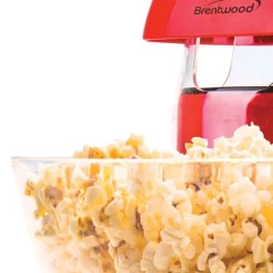 Popcorn Machines Brentwood Appliances 1200-Watt 196 Oz. Red Hot-Air Popcorn Machine -MegaChef Sales Shop red brentwood appliances popcorn machines pc 490r c3 1000