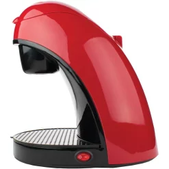 Toasters Brentwood Appliances 700-Watt Red Toaster Oven And Broiler With Red Single-Serve Coffee Maker And Mug -MegaChef Sales Shop red brentwood appliances toaster ovens 843631123331 4f 1000