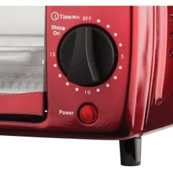 Toasters Brentwood 4-Slice Red Toaster Oven -MegaChef Sales Shop red brentwood toaster ovens ts 345r 4f 1000