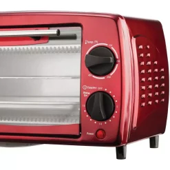 Toasters Brentwood 4-Slice Red Toaster Oven -MegaChef Sales Shop red brentwood toaster ovens ts 345r c3 1000